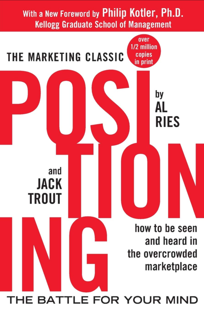 13 Books every Entrepreneur should read - Positioning